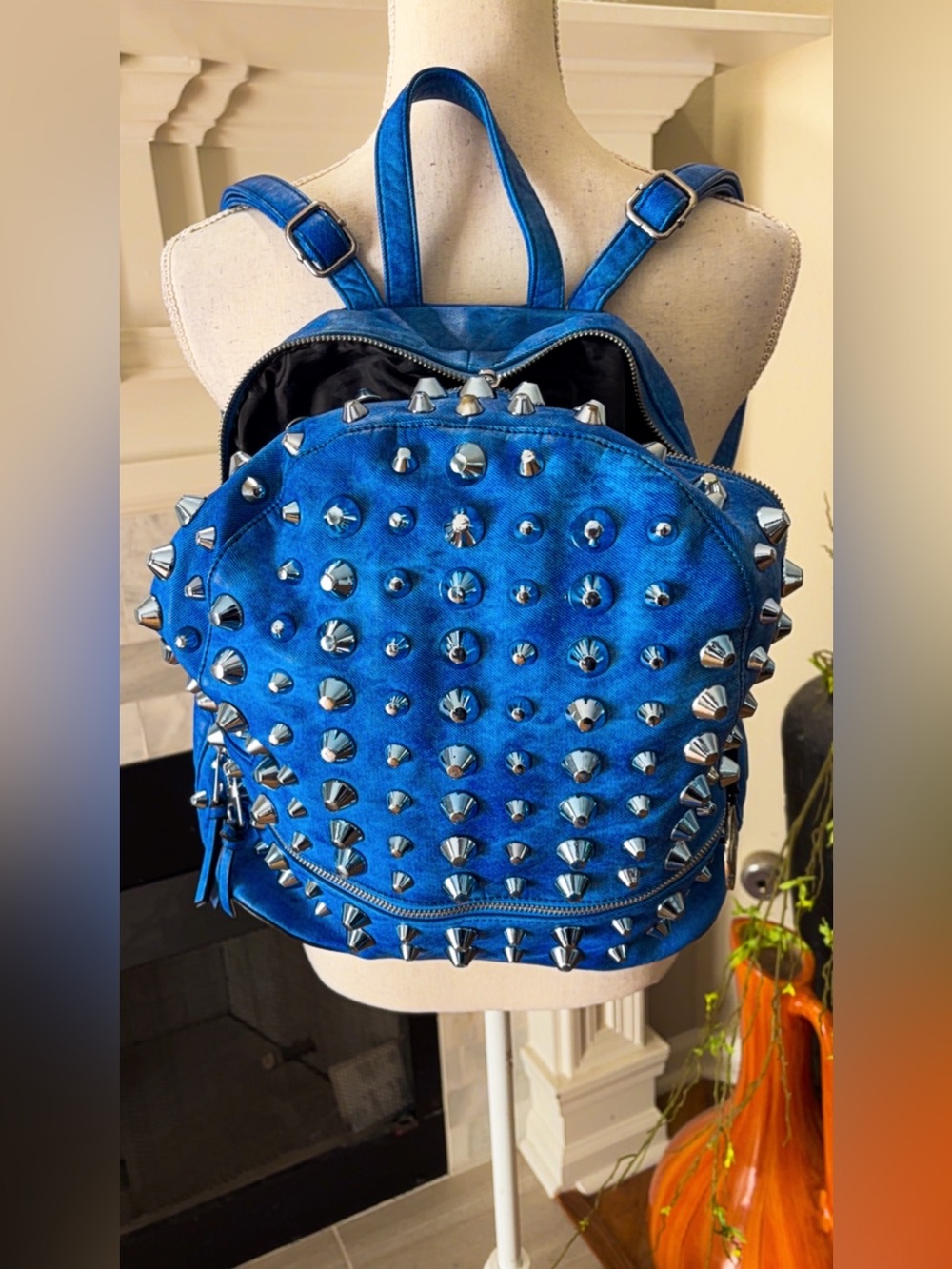 Traci Lynn 3-D Stud Backpack